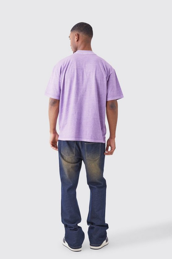 Tall Oversize T-Shirt mit Print