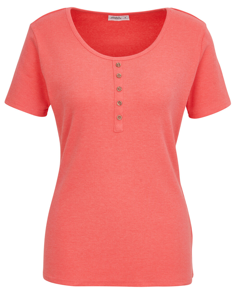 Geripptes T-Shirt