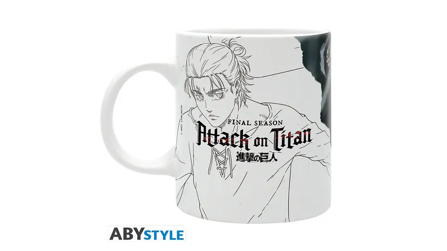 ATTACK ON TITAN TASSE KEY ART