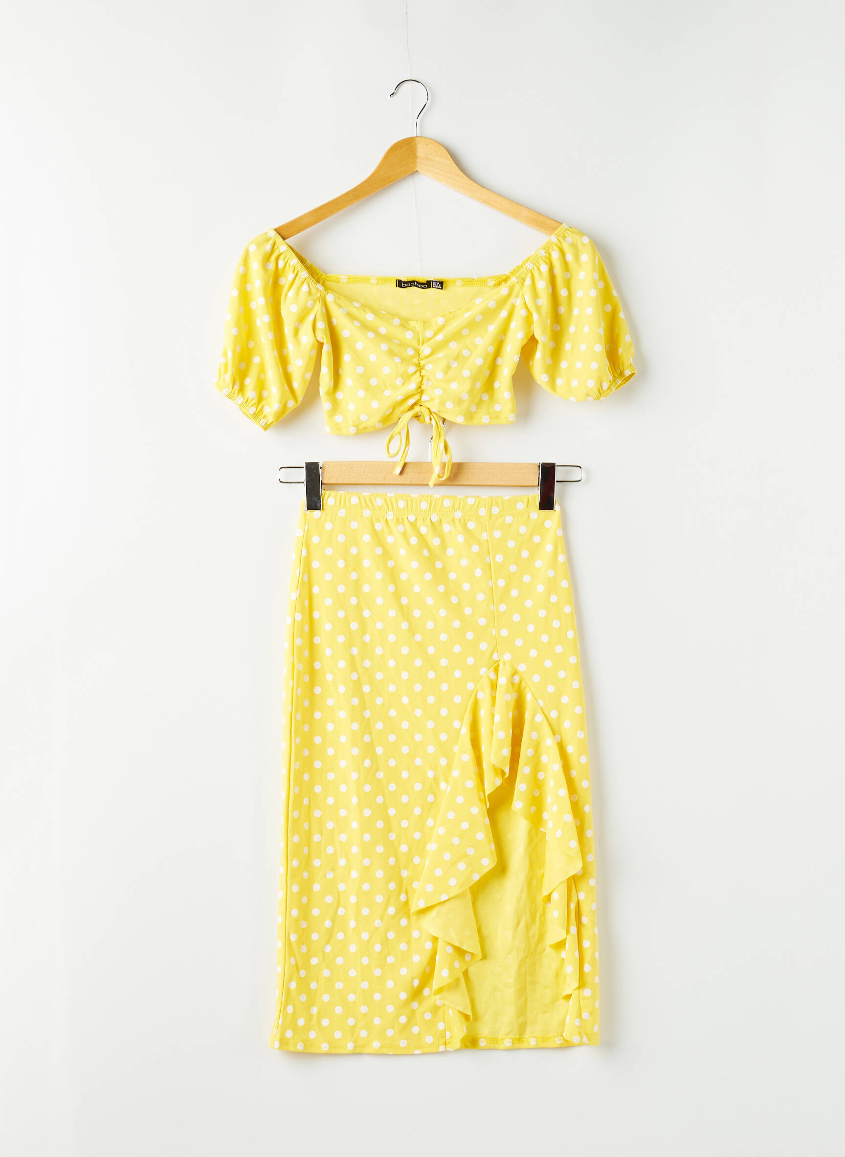 Boohoo Ensembles Jupe Femme couleur jaune