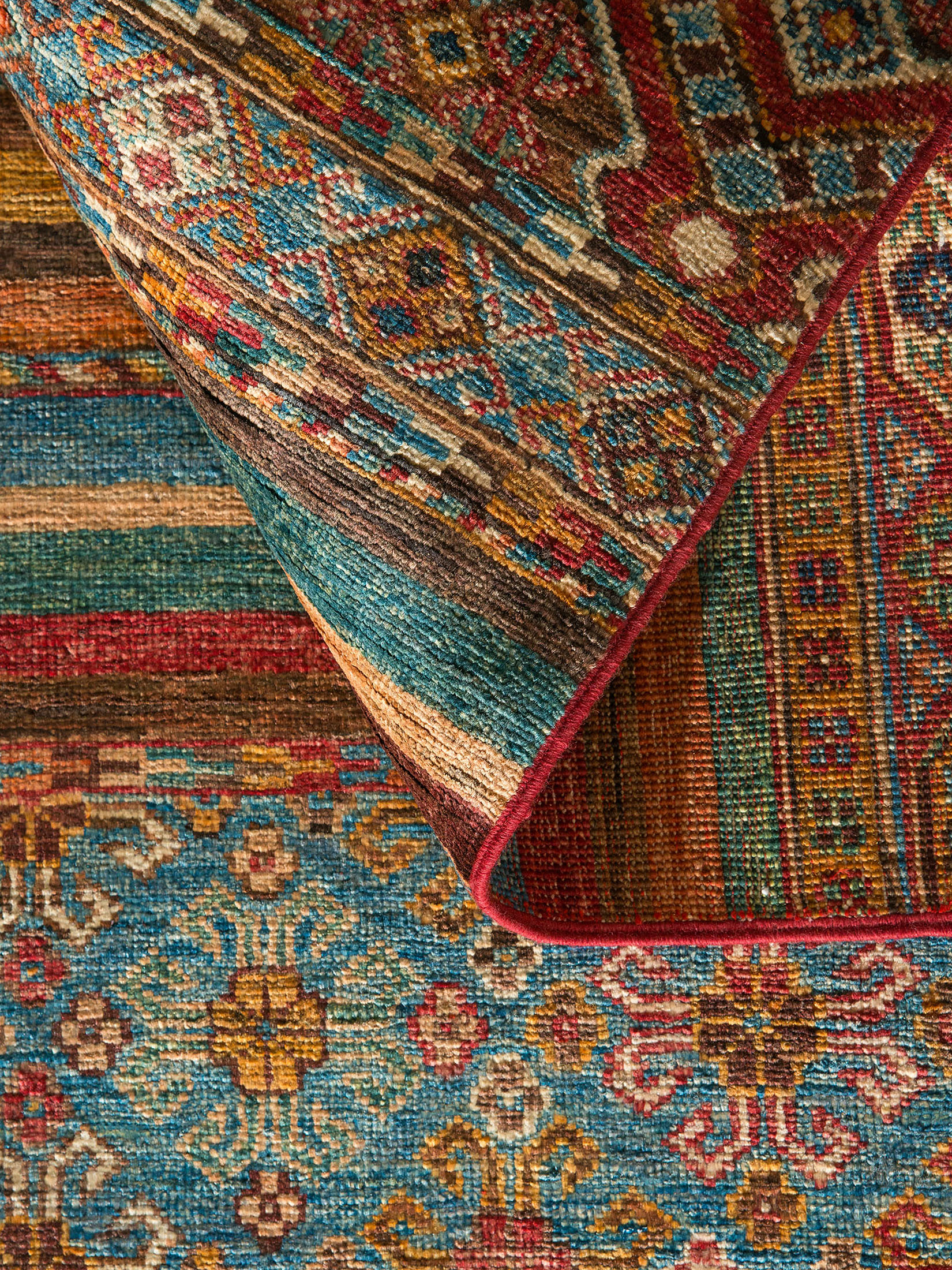 Chobi Schal ca. 178 x 244 cm, Unikat / Einzelstück