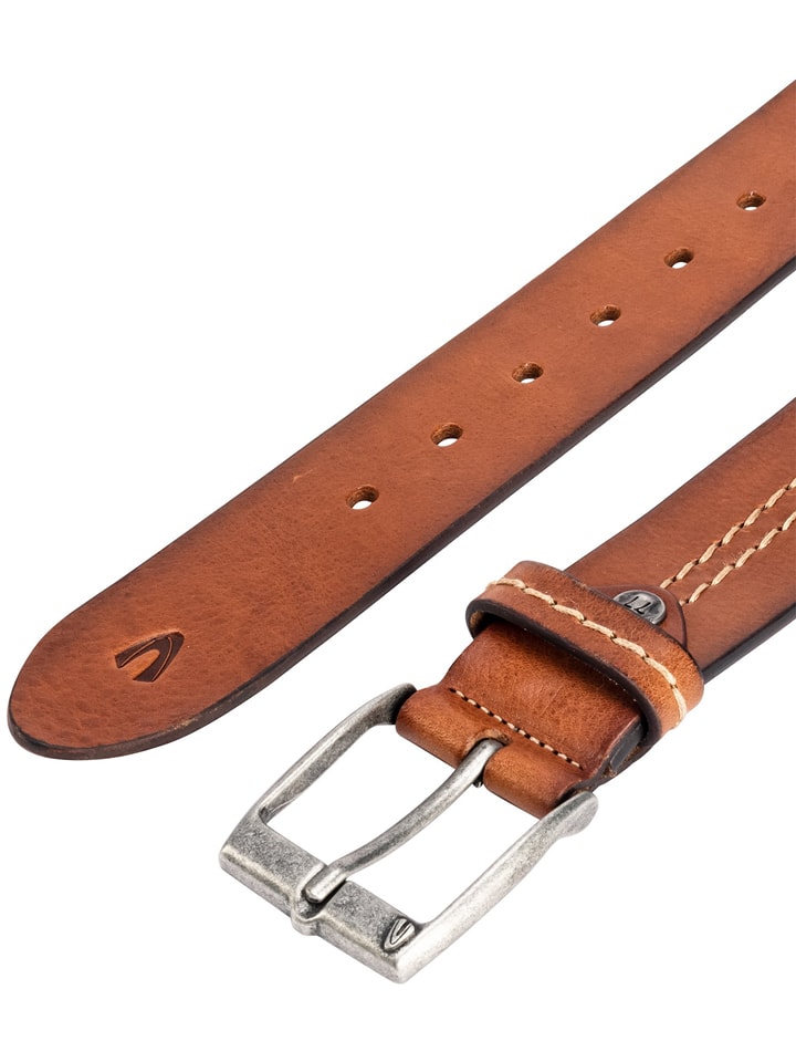 Camel Active Leder-Gürtel in Hellbraun günstig kaufen