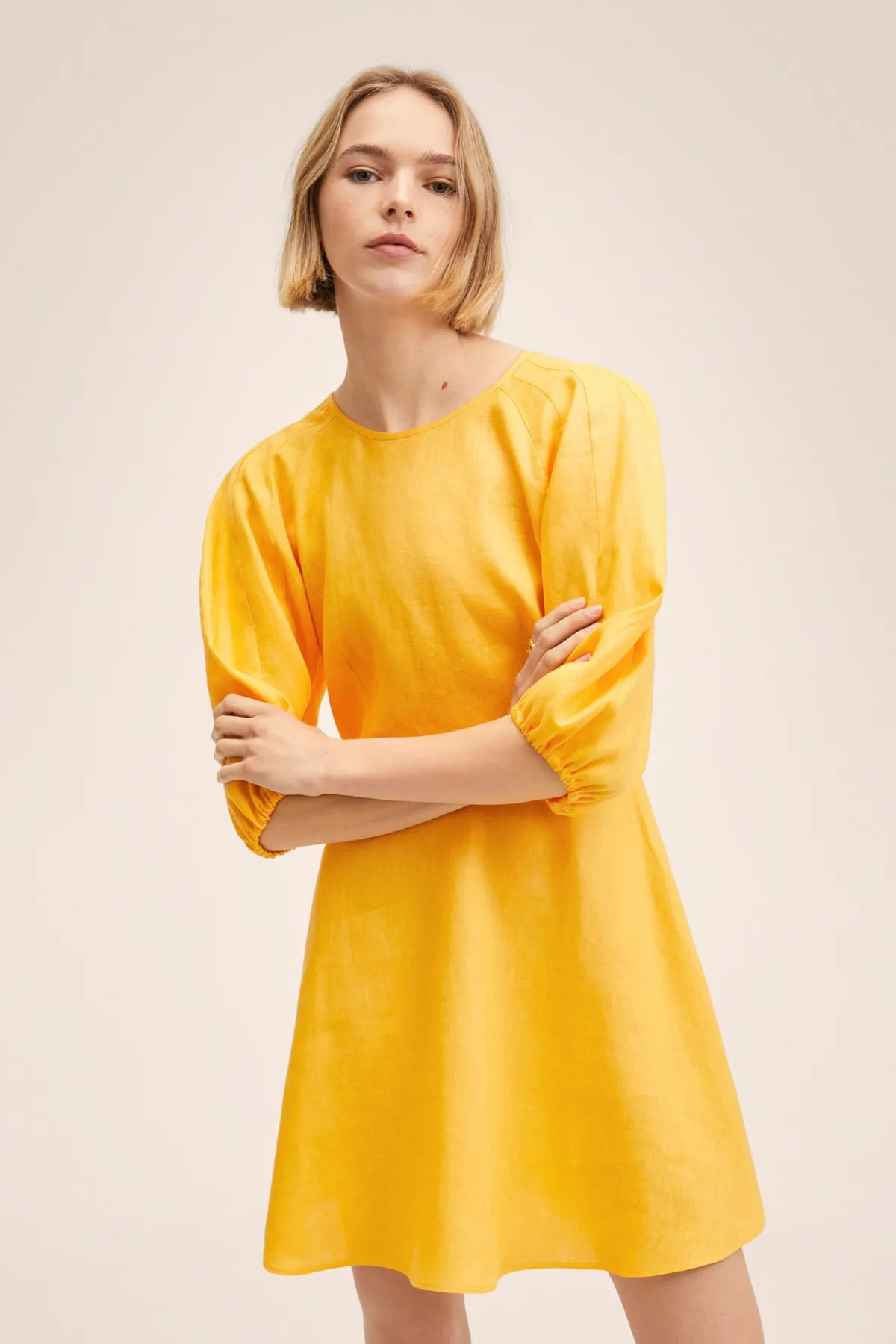 MANGO  27067107 Damen/Mädchen Gelb