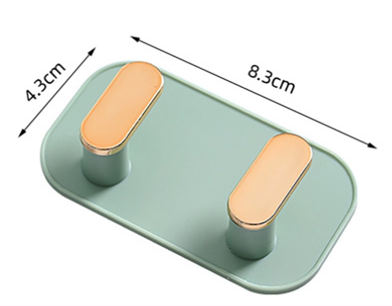 Union Reisen Wandhaken 6-teilige Wandhaken ohne Stanzlöcher, (6-St)