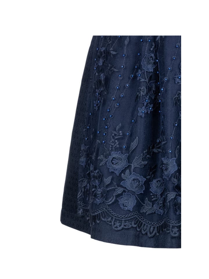 Nübler Dirndl midi Gloria in Blau günstig kaufen