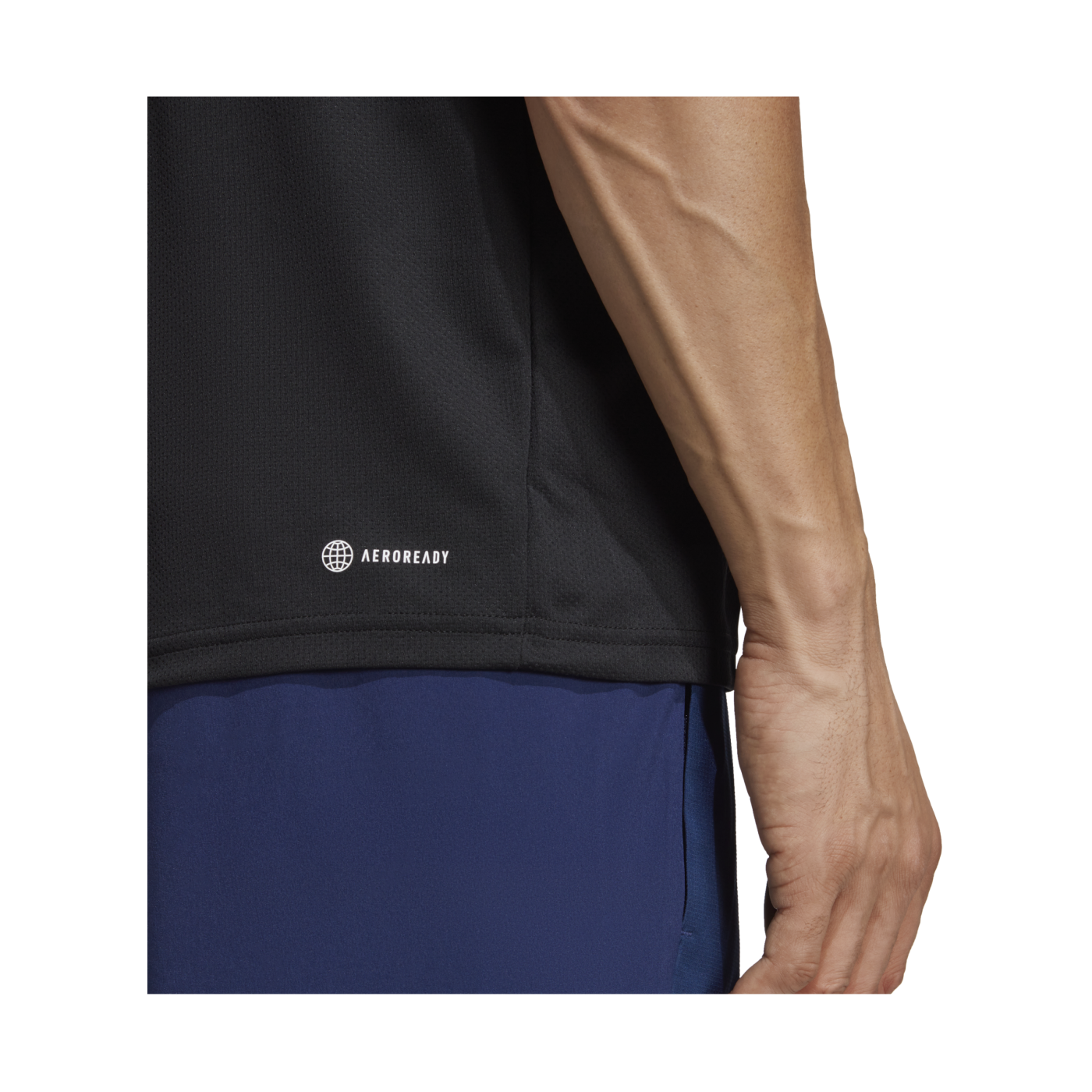 adidas Performance Base T-Shirt Schwarz Weiss