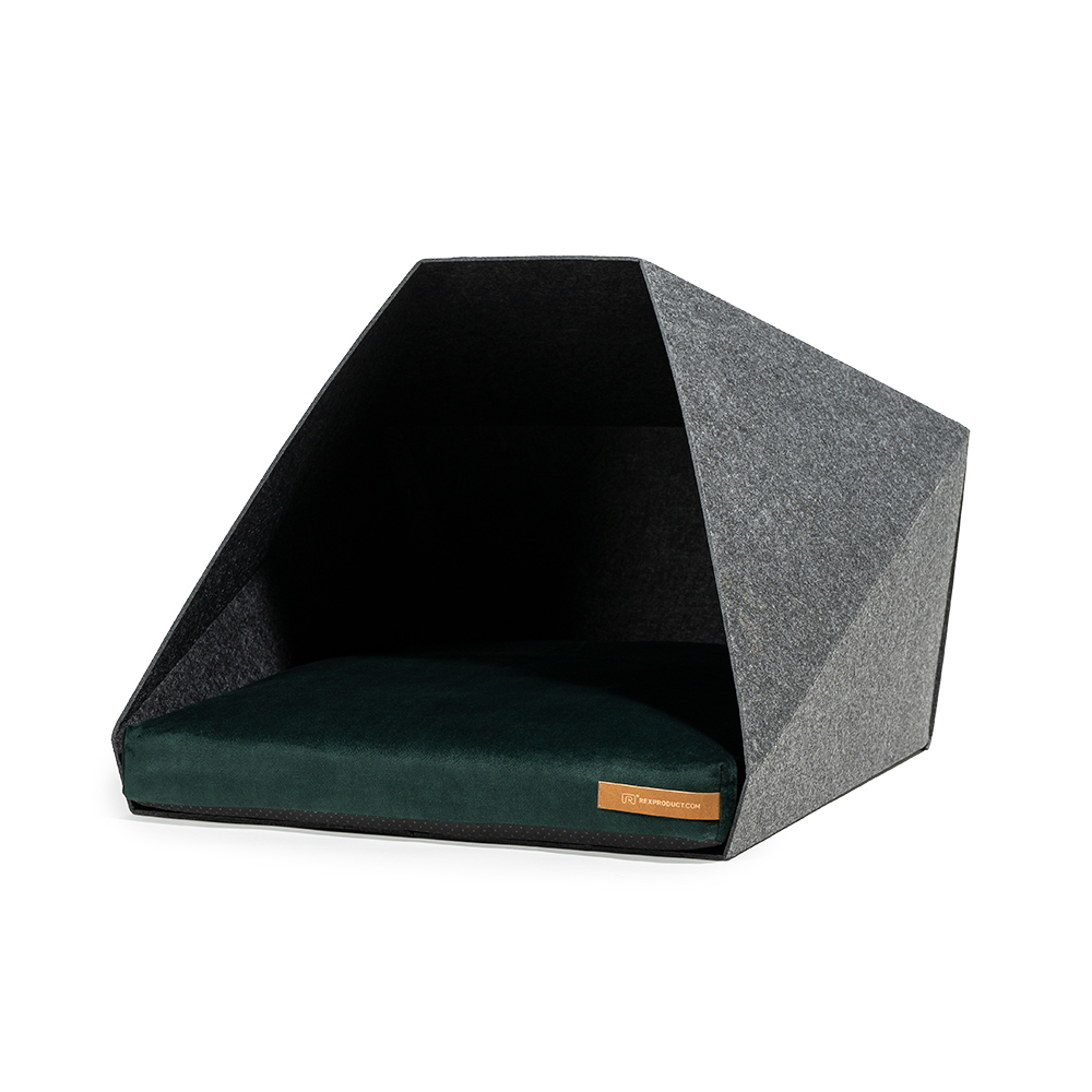 Rexproduct Hundehöhlen Rexproduct Home PetPocket dunkelgrau dunkelgrün