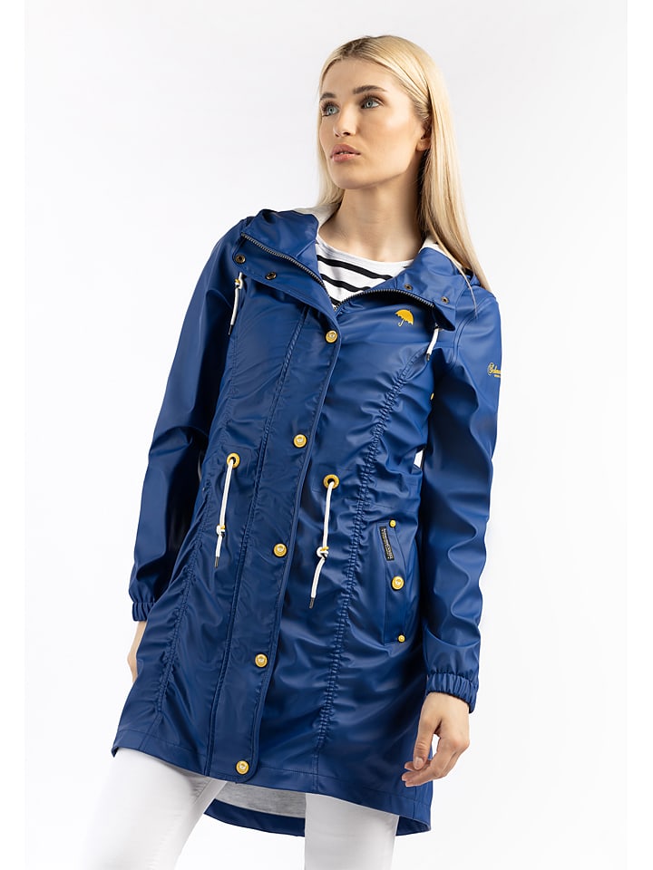 Schmuddelwedda Regenparka in Blau günstig kaufen