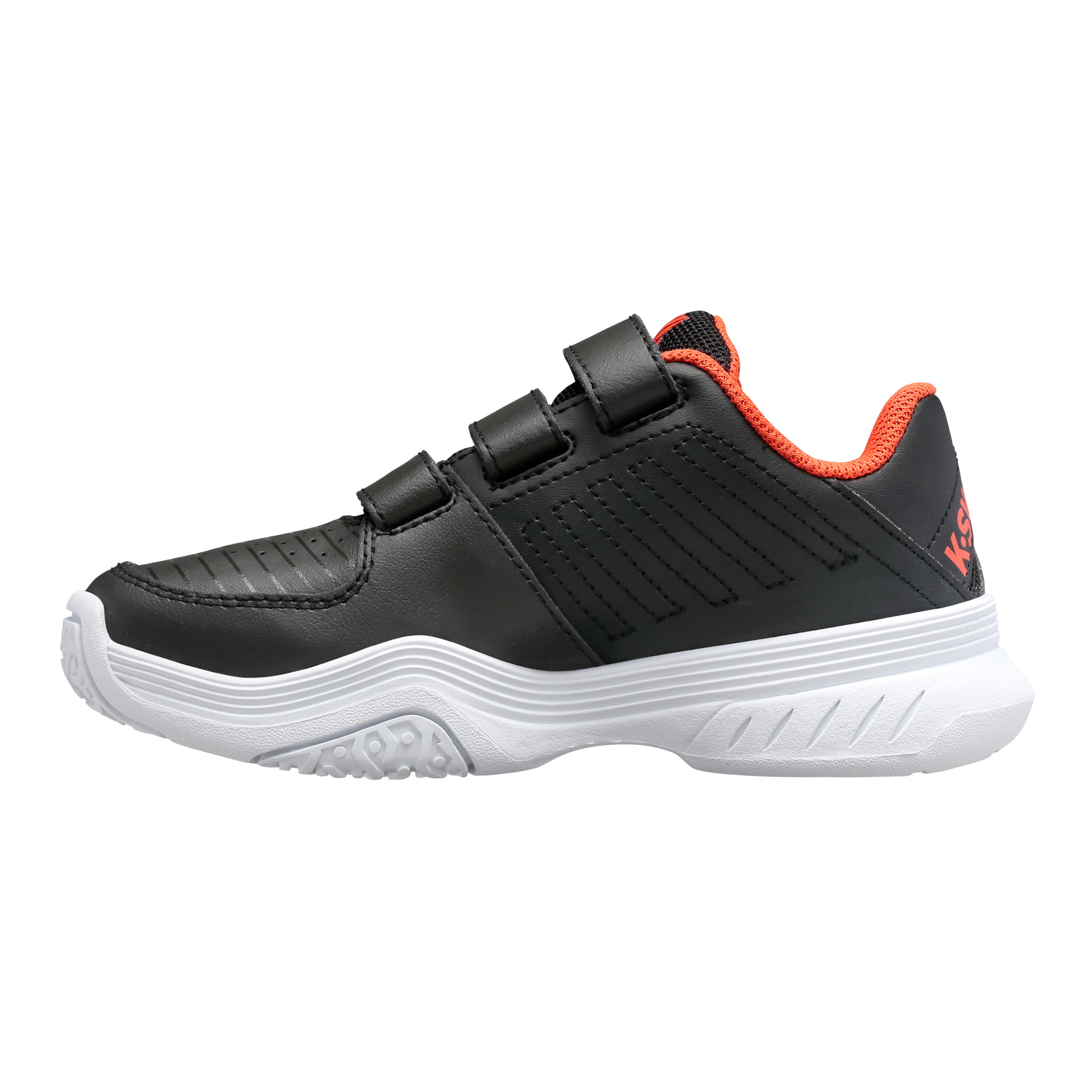 Express Strap Omni Allcourtschuh Kinder - Schwarz, Orange