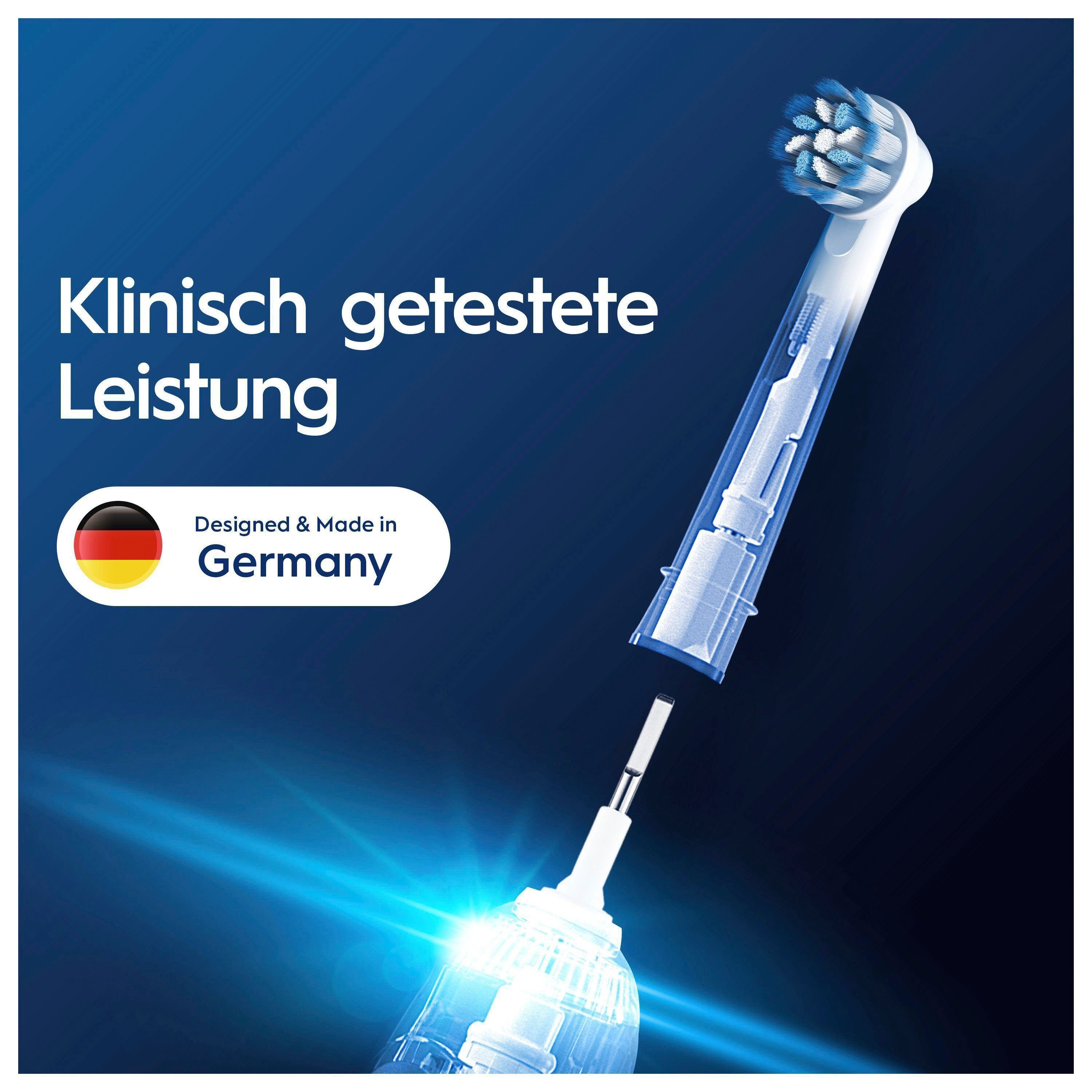 Oral-B Aufsteckbürsten Pro Sensitive Clean, X-förmige Borsten
