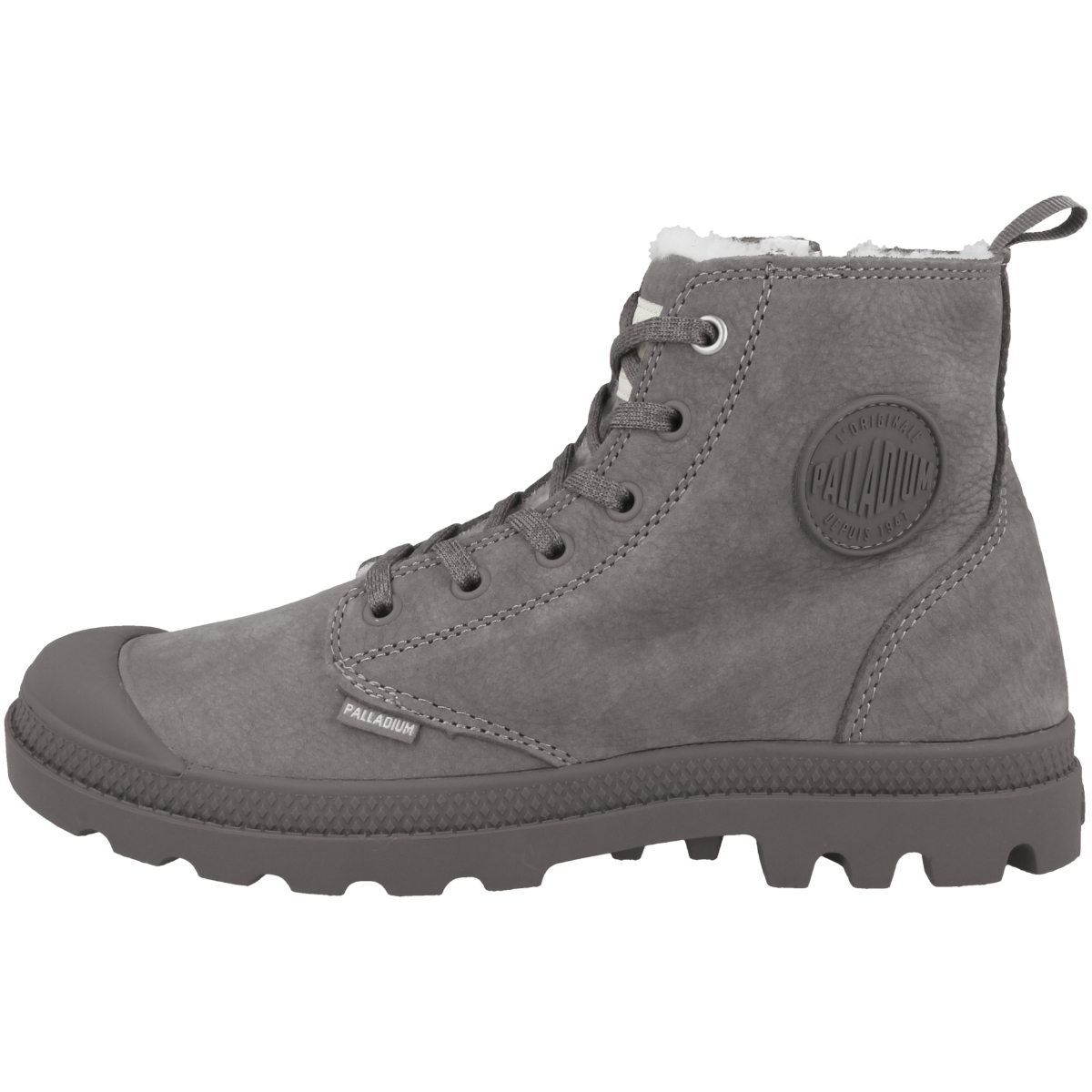 Palladium Pampa Schnürboots grau