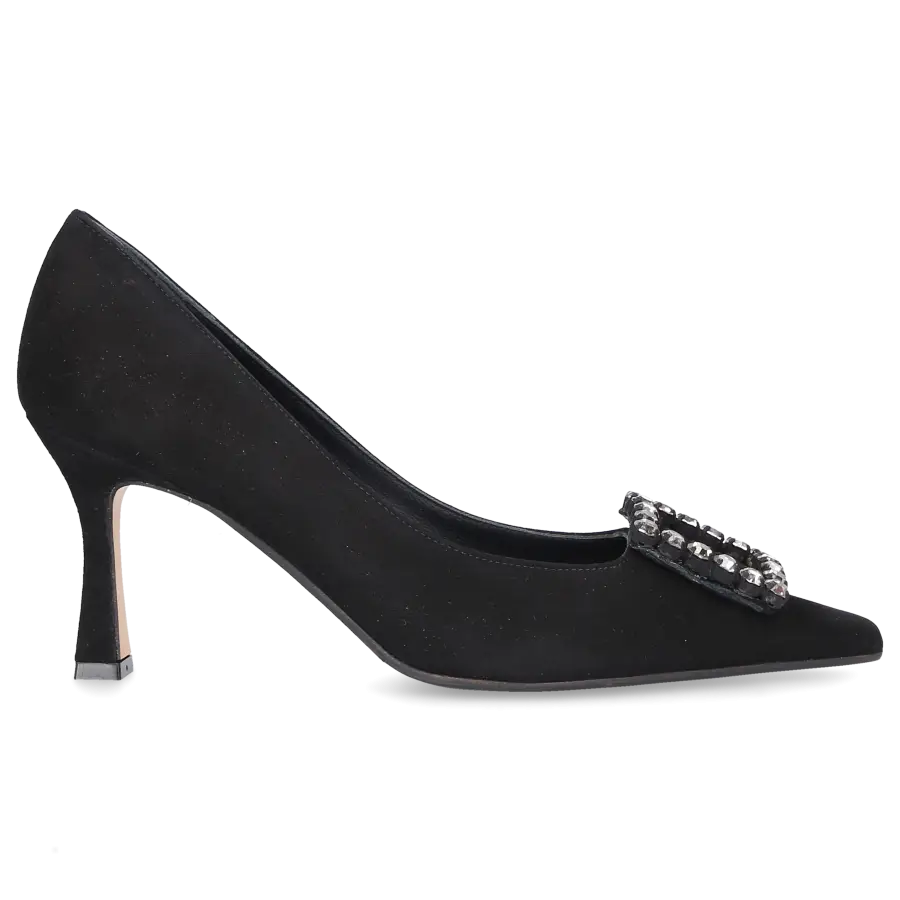 Roberto Festa - Pumps LILLY Veloursleder - schwarz