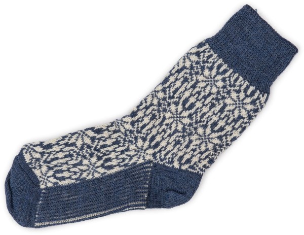 Hirsch Natur ~ Sternensocke ~ jeans/natur
