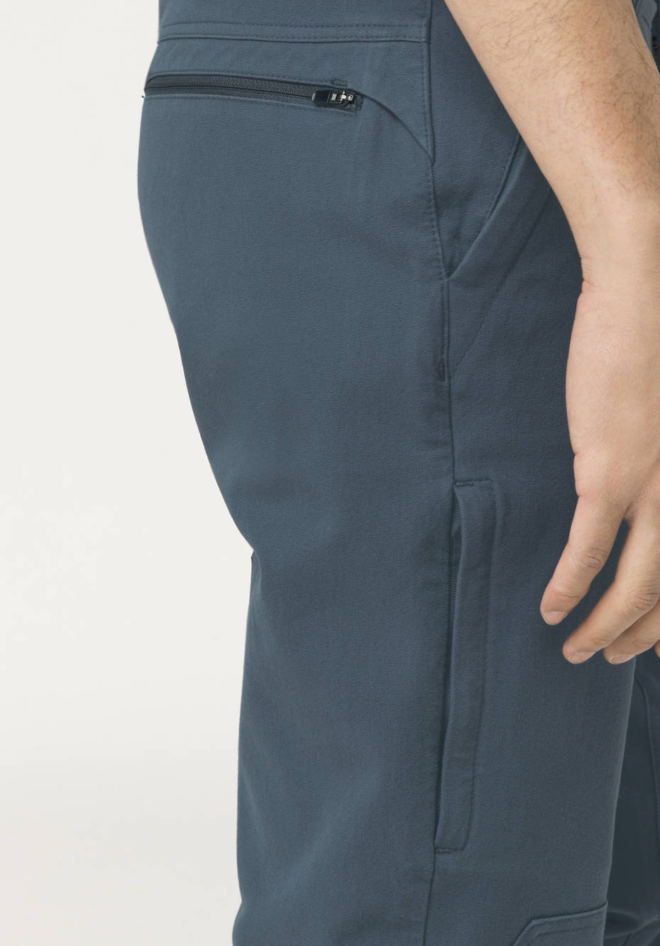Funktionshose Tapered Fit aus Bio-Baumwolle