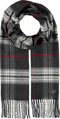 FRAAS Schmaler Cashmink-Schal mit FRAAS Plaid Karo - Made in Germany
