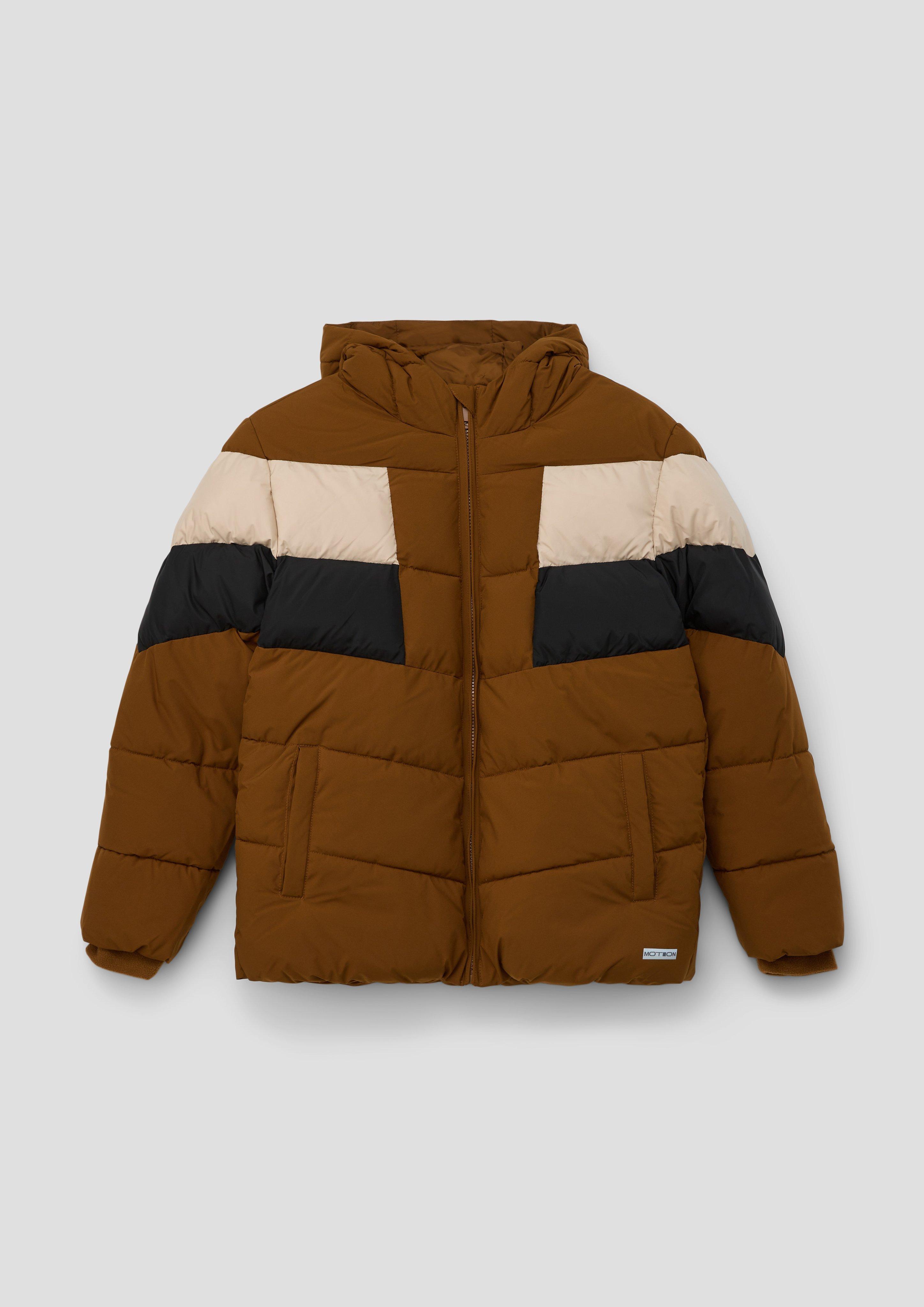 Steppjacke in Colour-Blocking-Optik  2132200-8743