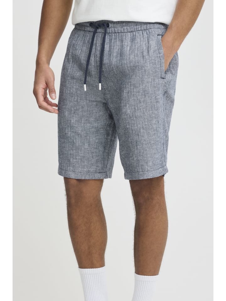 BLEND Leinenhose in Blau günstig kaufen