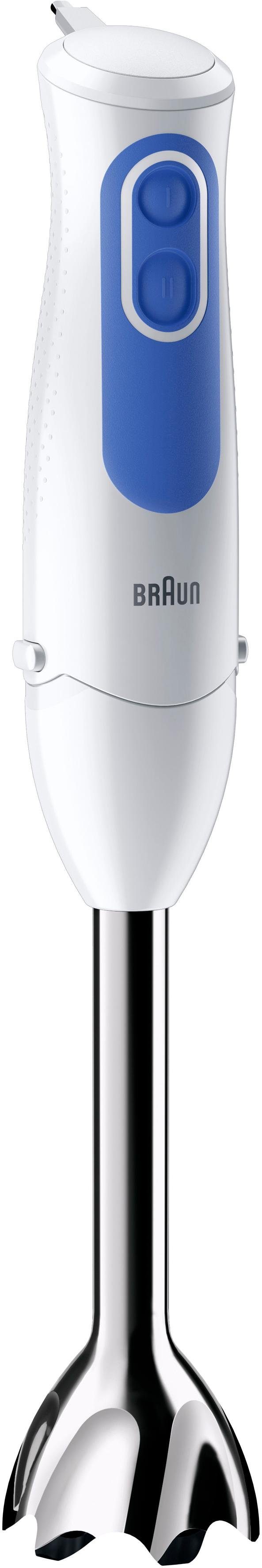 Braun Stabmixer MQ 3005 Cream MultiQuick 3, 700 W, mit Schneebesen und 600 ml Mixbecher