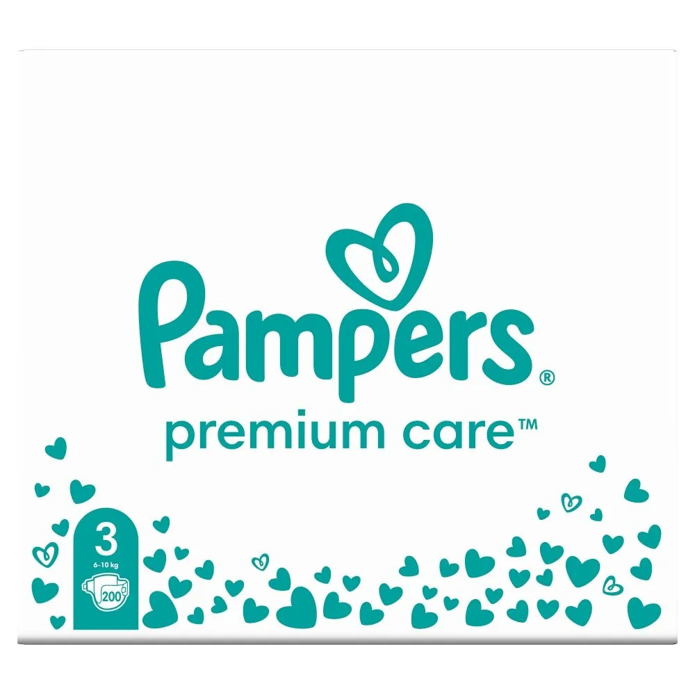 Pampers Premium Care pelene (3) Midi 200 kom.