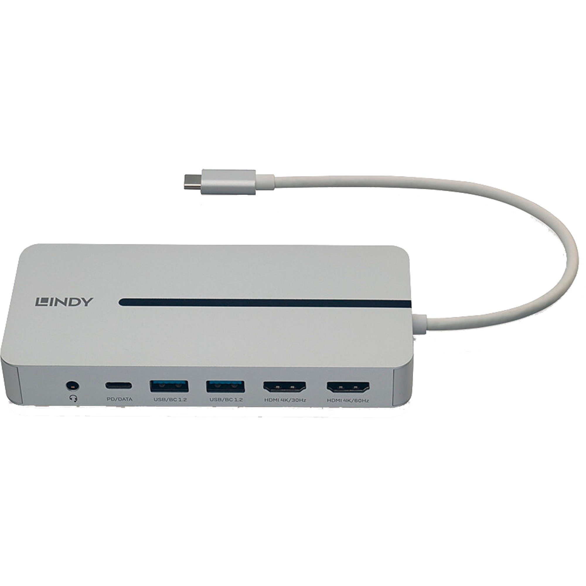 Lindy Laptop-Dockingstation Lindy DST-Mx Duo, Dockingstation, (2x 4K HDMI, PD