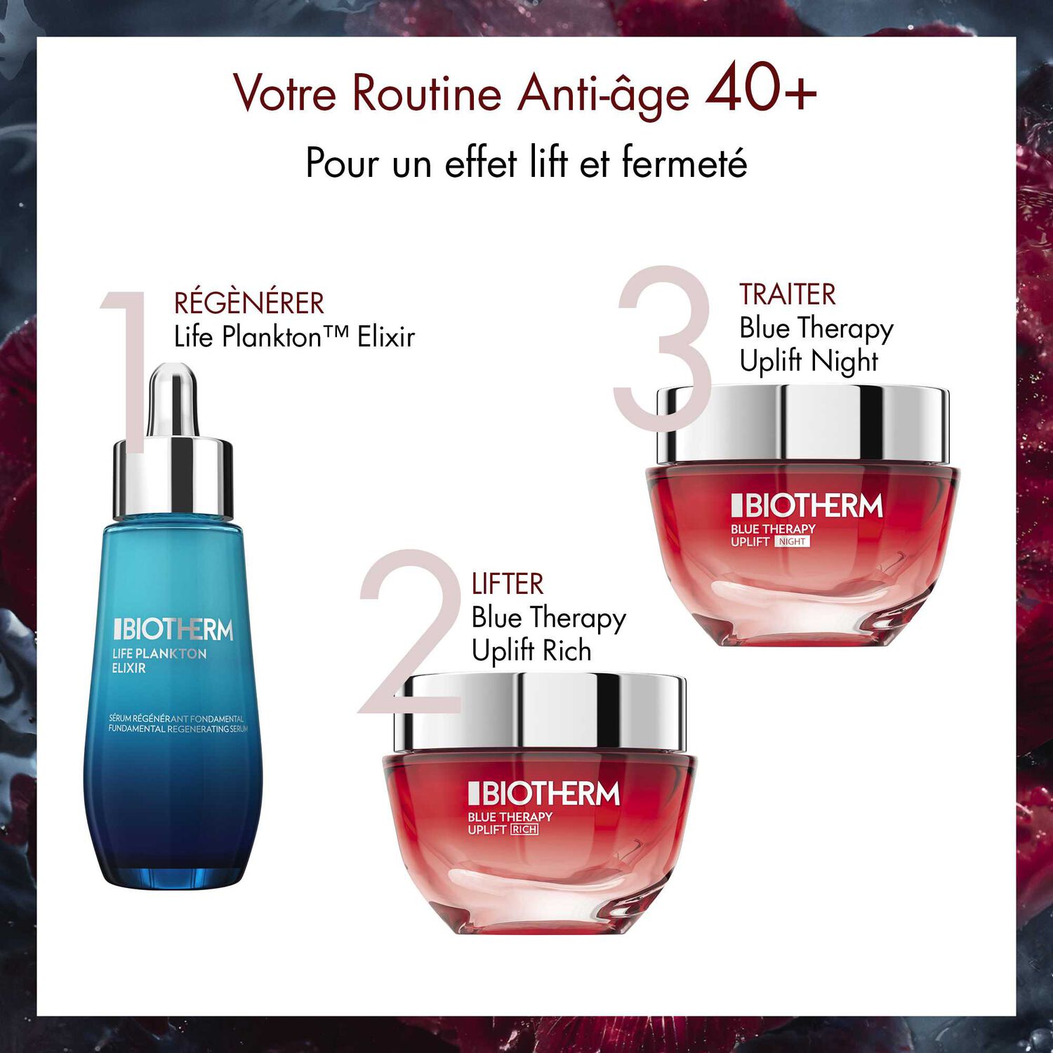 Biotherm Blue Therapy Uplift Night 50ml Crème De Nuit Liftante Anti-Âge 50 ml
