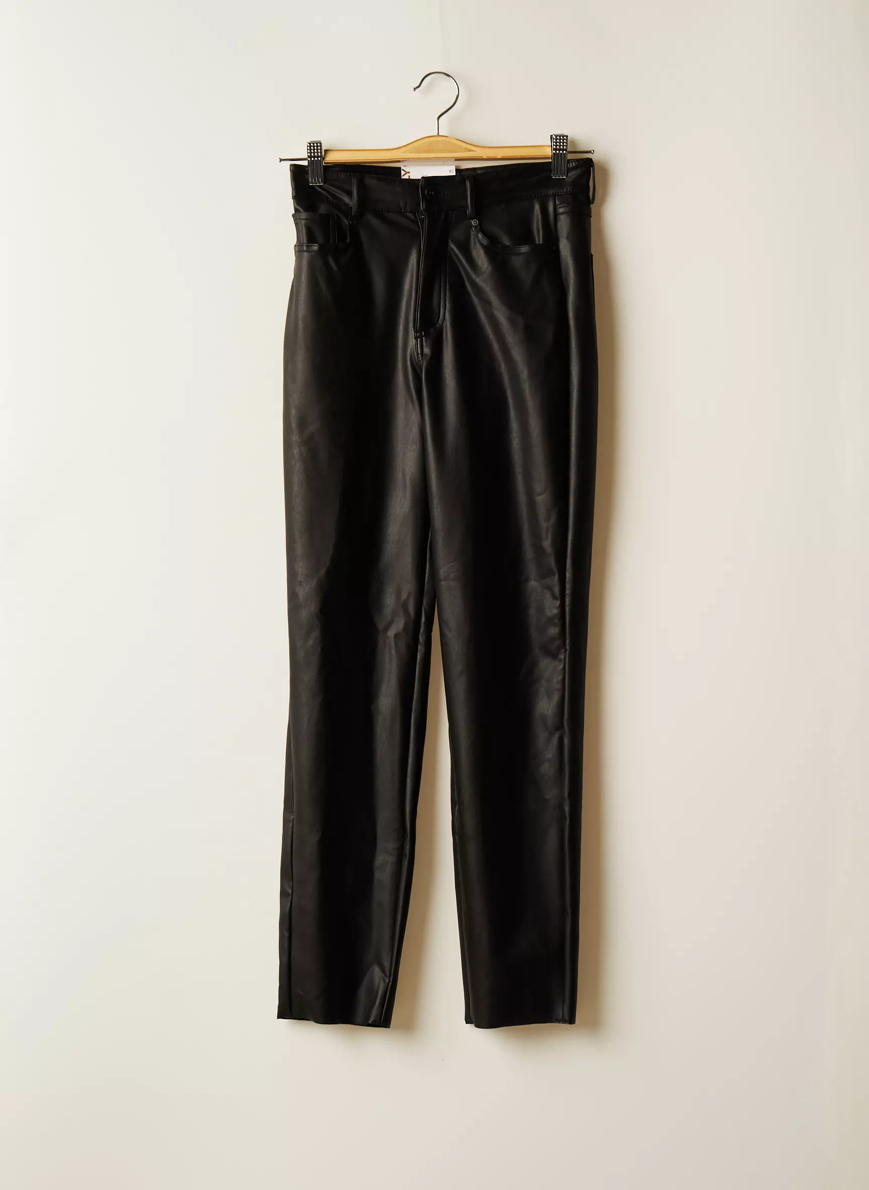 Only Pantalons Slim Femme couleur noir