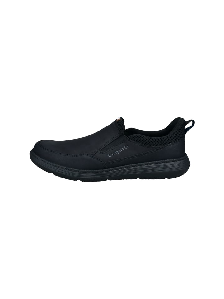 Bugatti Slip on in schwarz günstig kaufen
