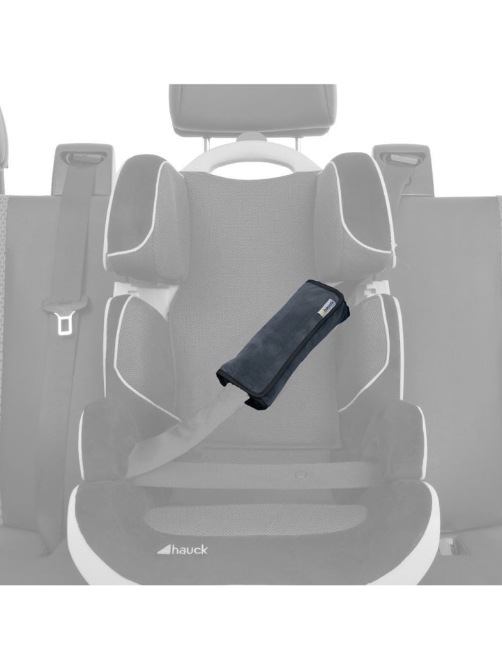 Hauck Gurtpolster Cushion Me für Fahrzeuggurt - Grau in schwarz günstig kaufen onesize
