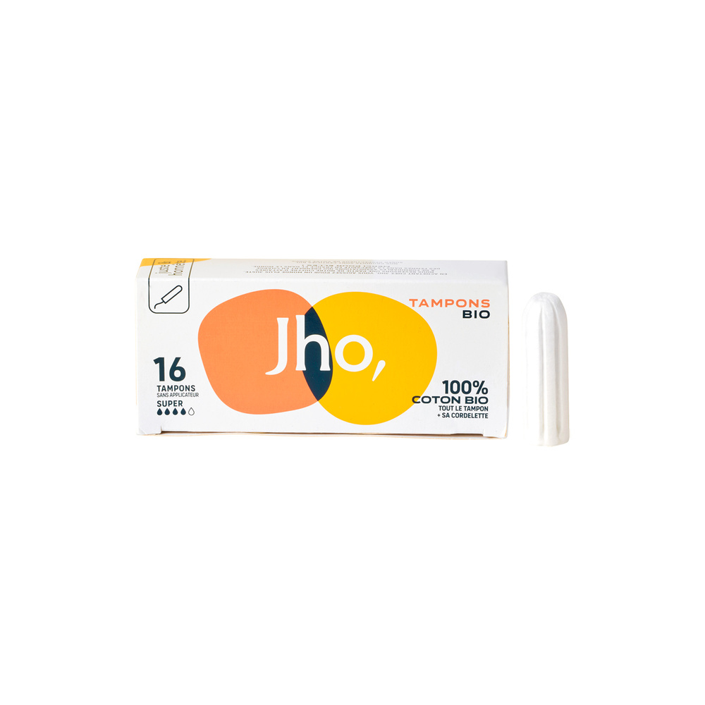 Jho Tampons sans applicateur - super Hygiène intime féminine