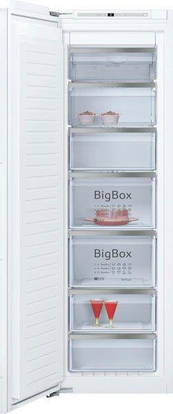 NEFF Einbaugefrierschrank GI7813CF0, 177,2 cm hoch, 55,8 cm breit