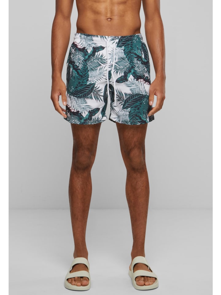 Urban Classics Urban Classics Badeshorts in palm leaves günstig kaufen