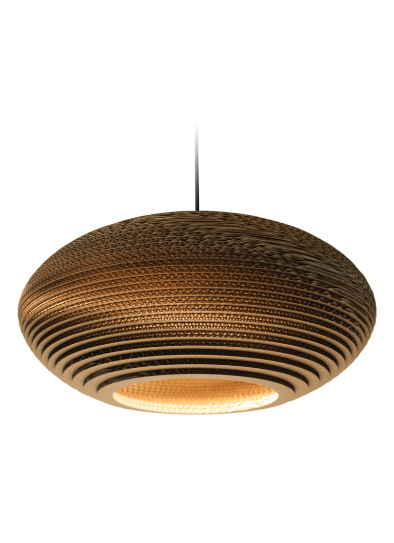 Lampă suspendată Graypants Disc medie, 50 x 23 cm