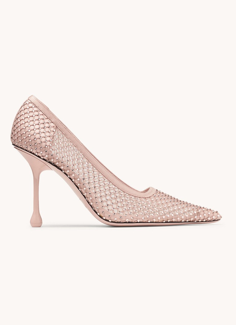 Jimmy Choo Ixia 95 pump with rhinestones