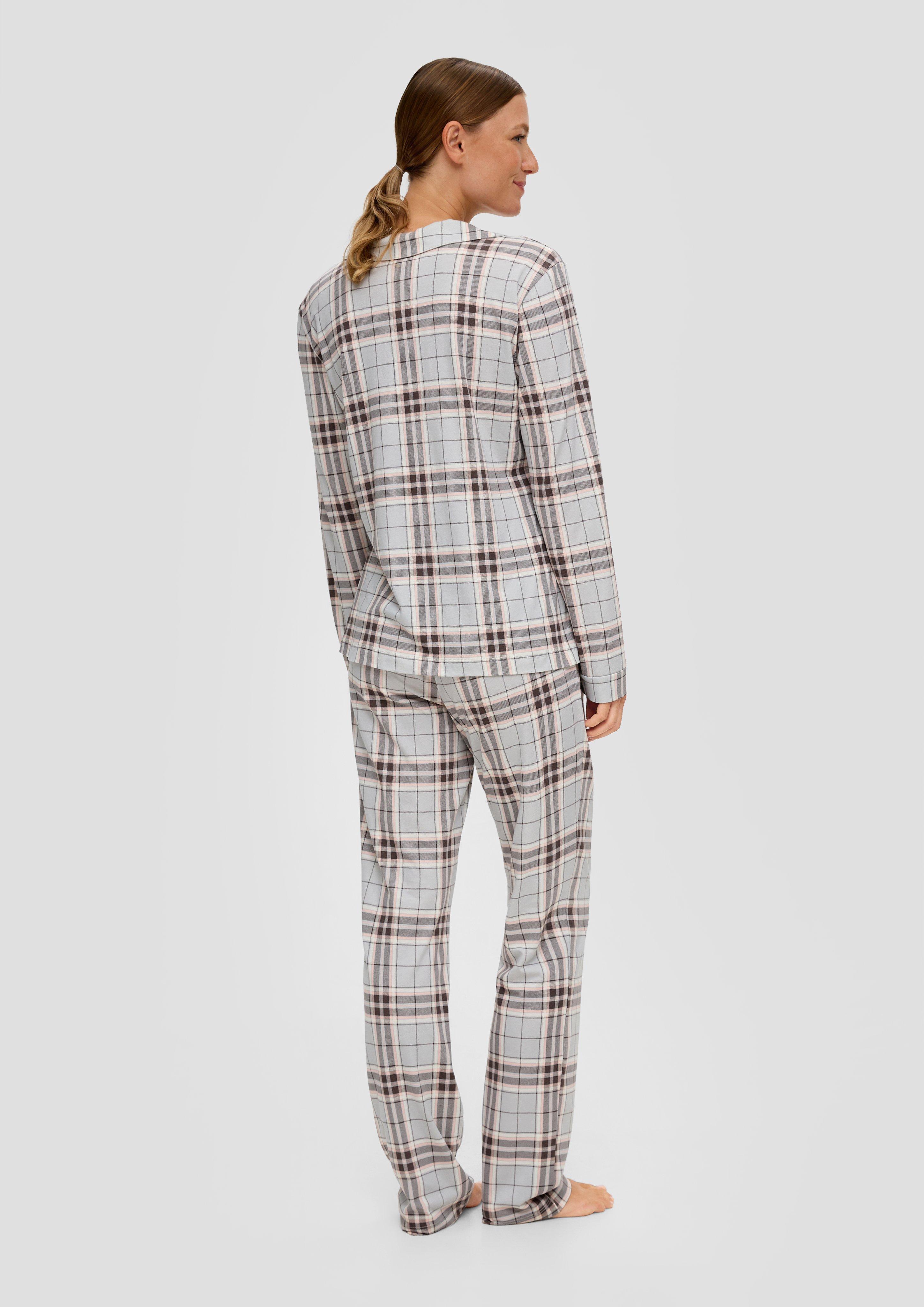 Pyjamaset aus Viskosemix  6008995-59N1