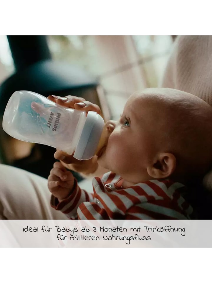 Philips Avent Trinksauger 4er Pack Natural Response - Silikon Saugerstufe günstig kaufen onesize