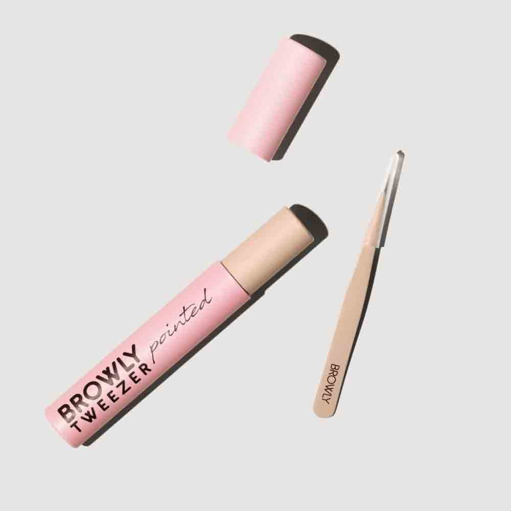 BROWLY Augenbrauen Accessoires Pinzette - spitz