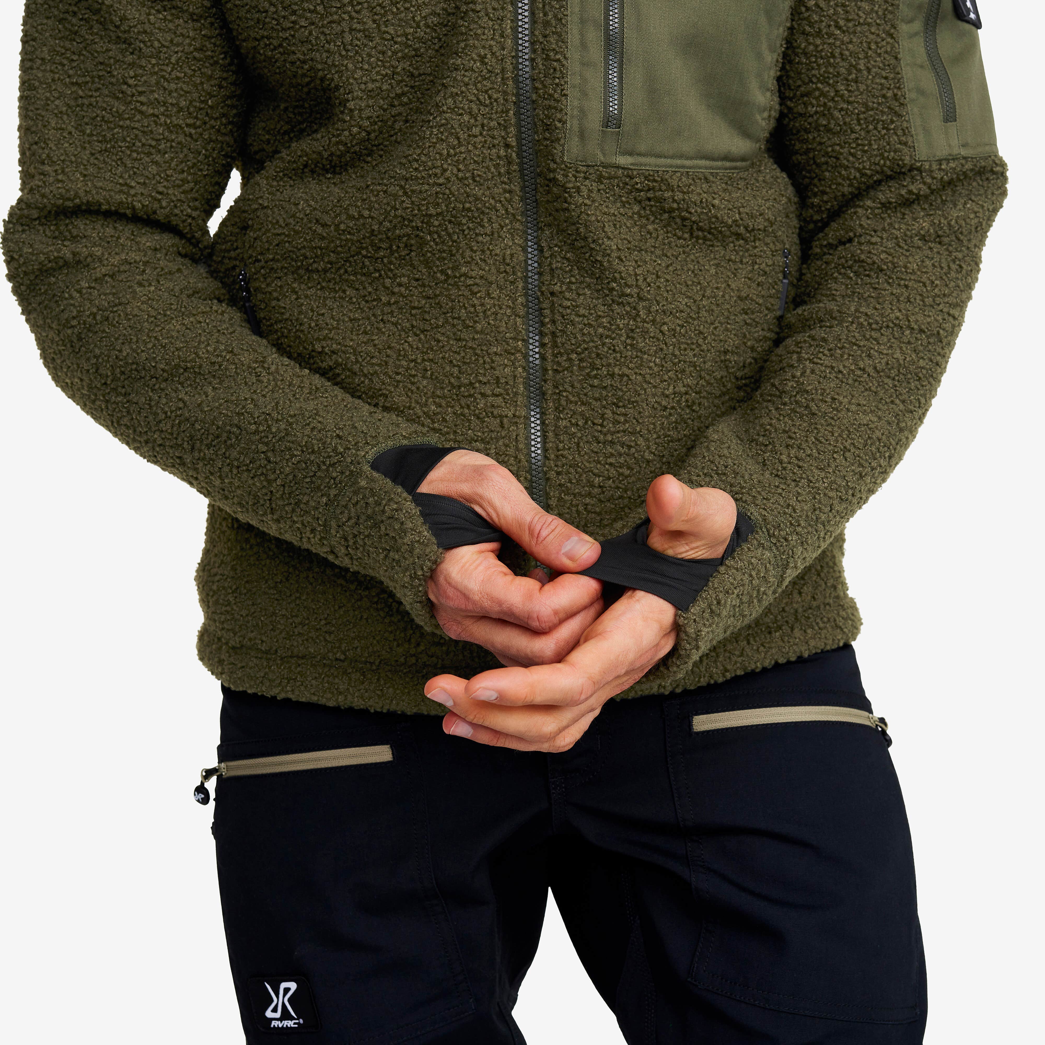 Bigfoot Pile Fleece Homme Grape Leaf