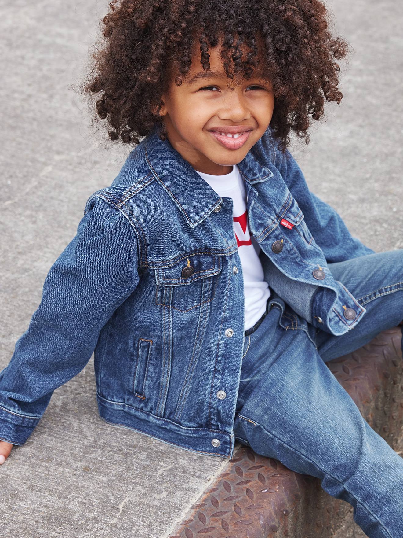 Veste en jean Trucker Jacket LEVI'S® bleu jean