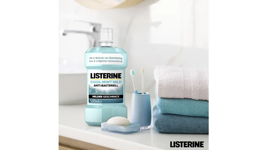 Listerine Mundspülung Cool Mint Mild 500 ml