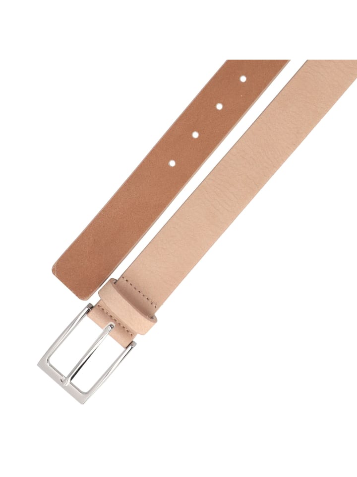 Strellson Gürtel Leder in beige günstig kaufen
