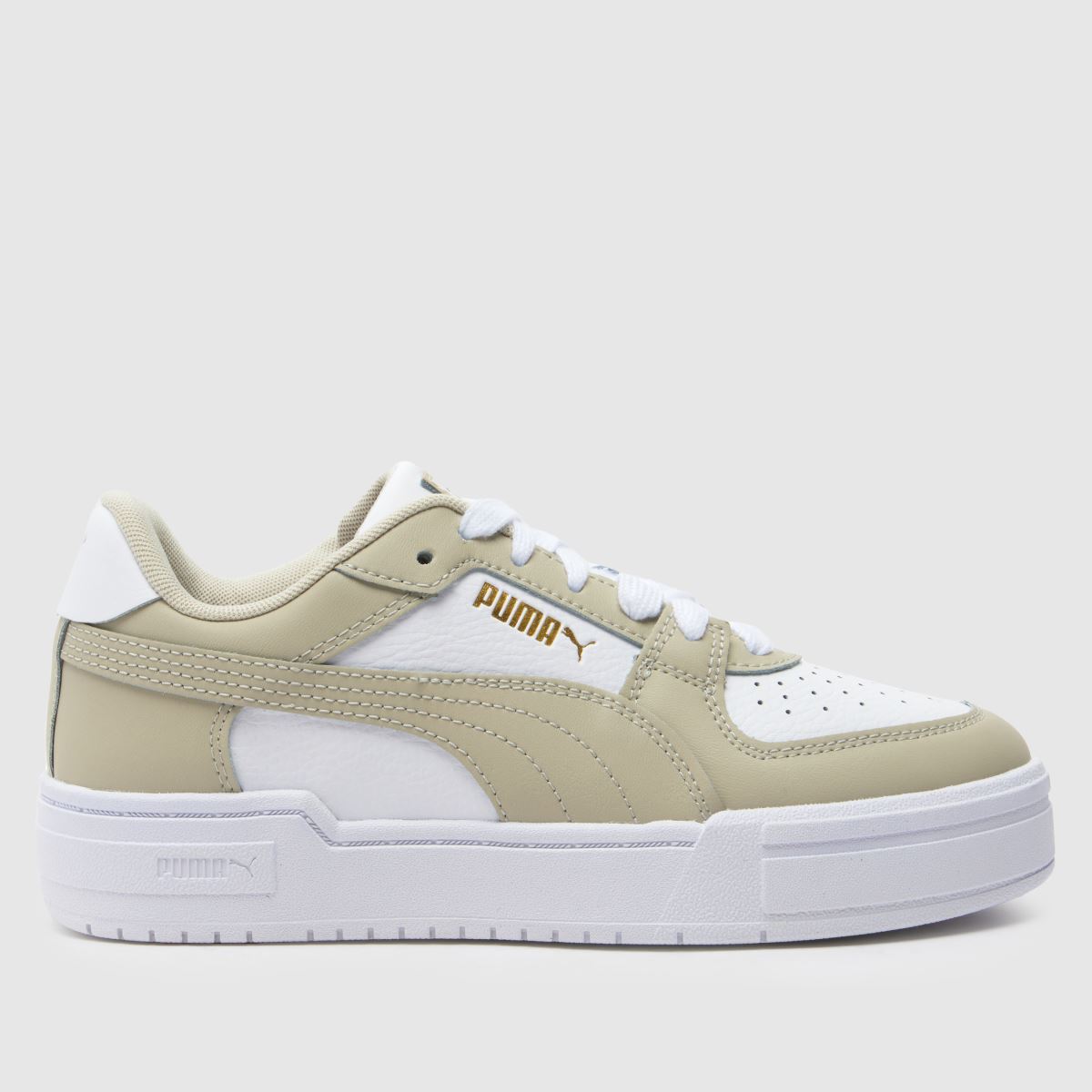 PUMA fehér és bézs ca pro classic ifjúsági cipő