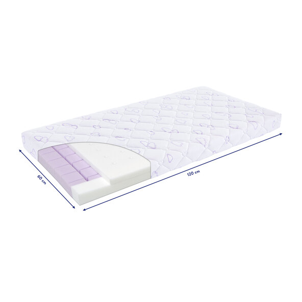 Gitterbettmatratze Air Flow Premium, 60 x 120 x 11 cm