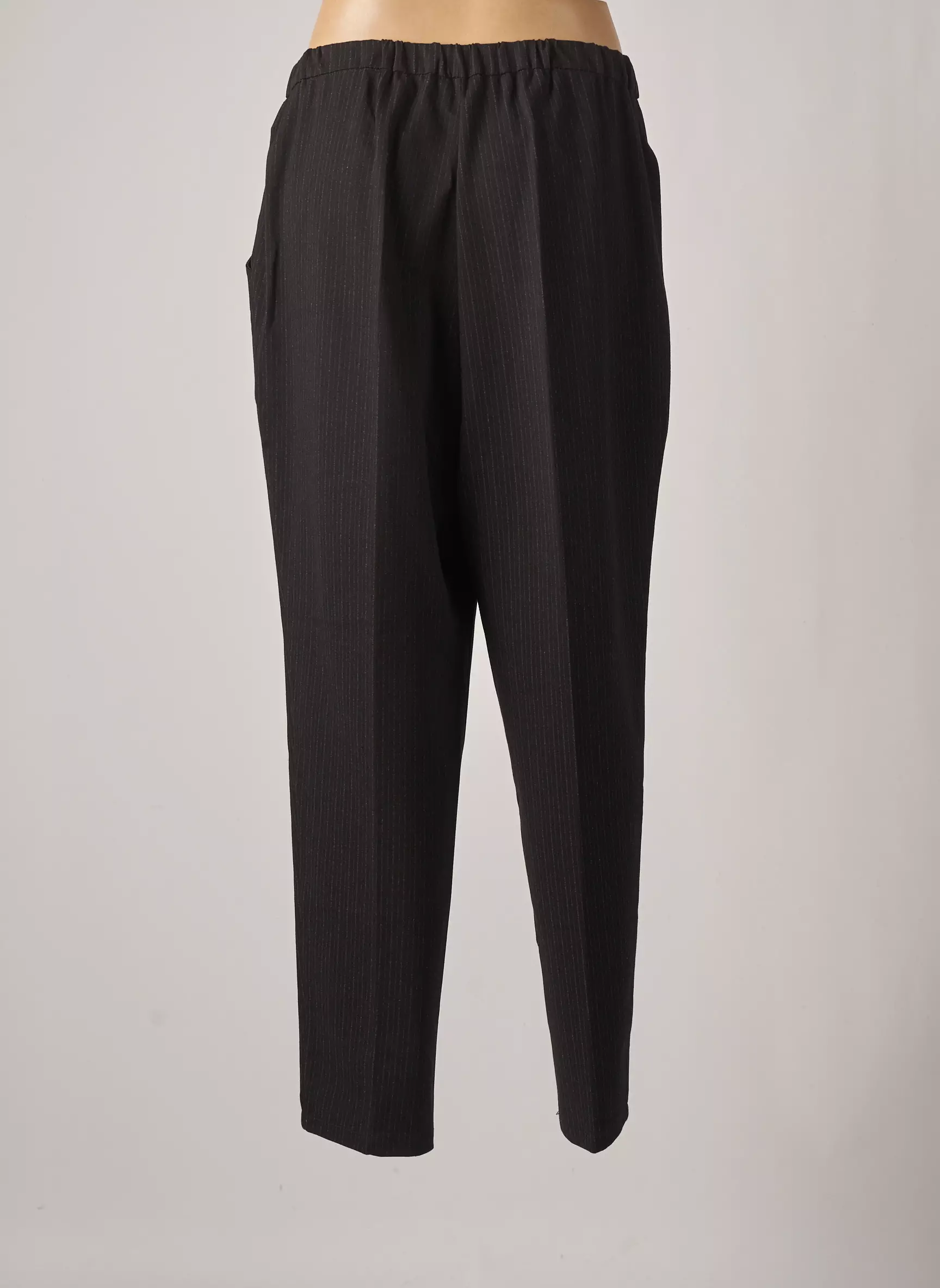 Gevana Pantalons Droits Femme couleur noir