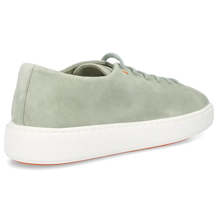 Santoni - Sneaker low MBCD21 Veloursleder - grün