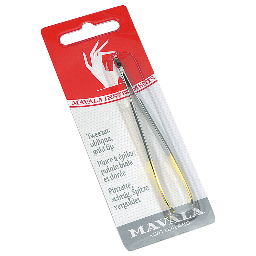 Mavala PINCE A EPILER MORS BIAIS ET DORES INSTRUMENTS MANUCURE, Les Pinces à Epile r