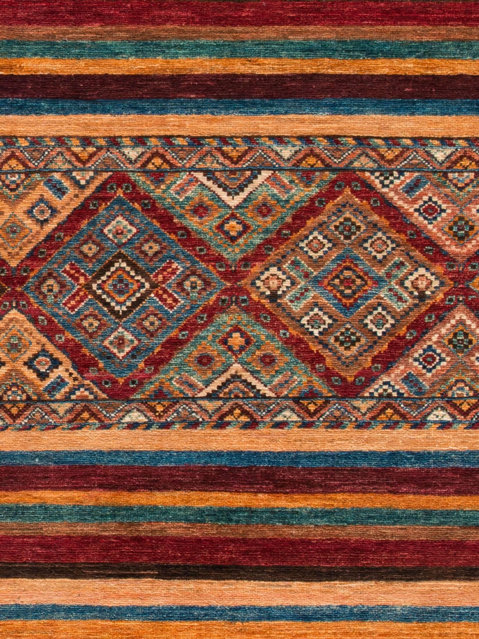 Chobi Schal ca. 209 x 299 cm, Unikat / Einzelstück