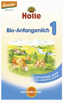 HOLLE Bio Säuglings Milchnahrung 1  400 g  Pulver