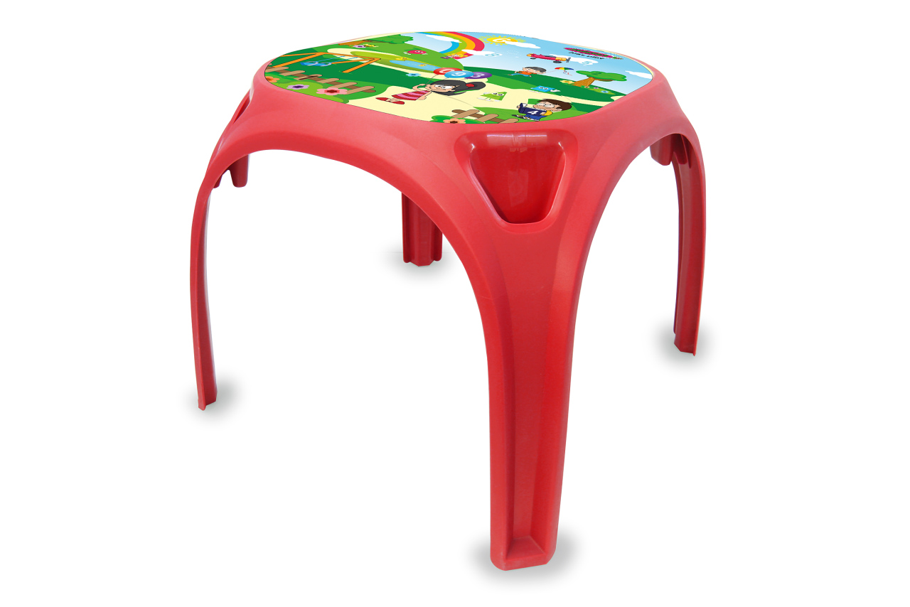 Jamara e.K. JAMARA Kindertisch Zahlenspaß XL rot