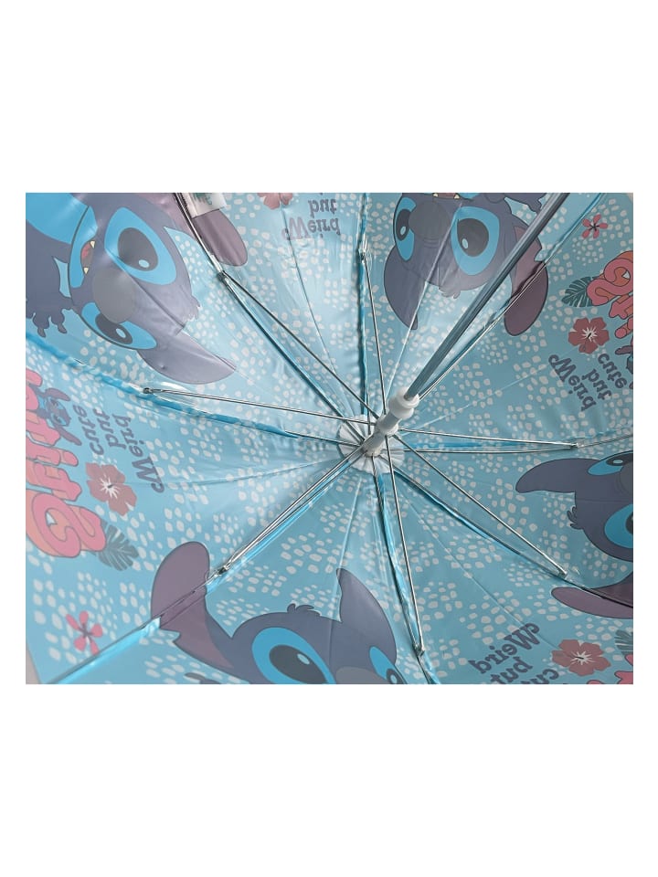 Stitch Regenschirm in Blau günstig kaufen onesize