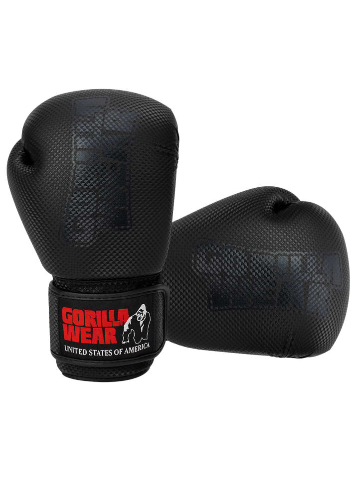 Gorilla Wear Boxhandschuhe - Montello - Schwarz günstig kaufen